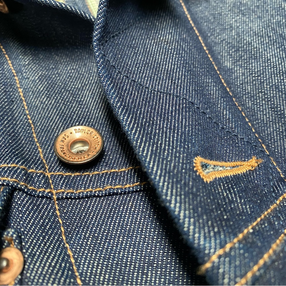 Taylor Stitch long haul trucker denim jacket. - Picture 3 of 4